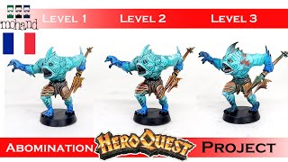 🇫🇷 Peindre ses figurines de jeu de plateau - Heroquest Project : Abomination - Level 1/2/3