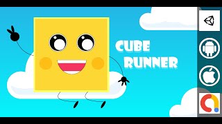 Cube Runner Unity Casual Game Project With Admob For Android and iOS Video