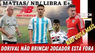 RAPAZ! DORIVAL NÃO QUER MAIS JOGADOR! LIBRA TIRA PREVILEGIOS DO FLA E CORTINA KK, BERALDO 1 ANO E+