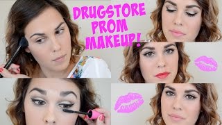 Drugstore Prom Makeup Tutorial (3 Different Lip Combos) | Collab w/ MademoiselleRuta