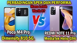 JANGAN SALAH BELI !!! ADU CEPAT REDMI NOTE 11 Pro VS POCO M4 PRO