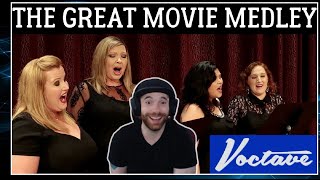 First Time Hearing | Voctave | So Many Great Movie Soundtracks! | The Great Movie Medley Reaction