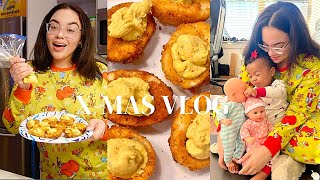 Laina G| Emotional Rant + Wrap Gifts W/ Me + I Made Fried Deviled Eggs