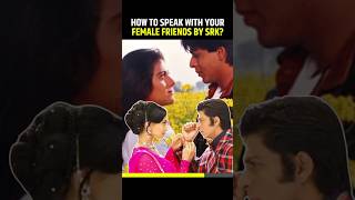 How To Talk RESPECTFULLY With GIRLS? #shahrukhkhan #srk #shorts