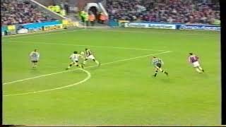 EPL 1997 Crystal Palace 1 vs Newcastle United 2 at Selhurst Park