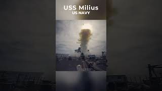 USS Milius Conducts Live-Fire and Missile Strike Exercises #military #usnavy