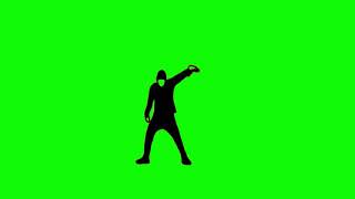 Animation Cool Dancer Muted Greenscreen - Free to download