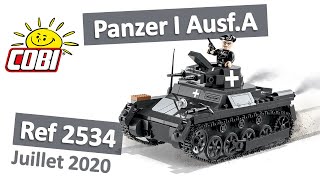 COBI 2534 Panzer I Ausf A, Test en français (2020)