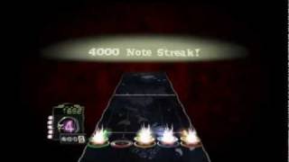 4000 NOTES GUITAR HERO CUSTOM SONG