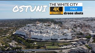 ostuni puglia italy 4k drone