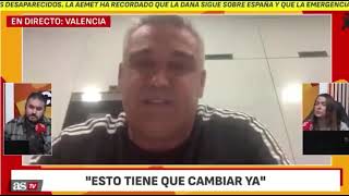 Sergio Ballesteros"."¿Nos vamos corriendo a Marruecos y no aparece ni Dios en Valencia?".