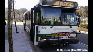 2/10/15 Golden Gate Transit 2003 Orion V (05.501) 1529 Audio Recording (Loud Moan)