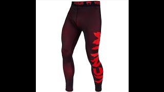 Компрессионные штаны Venum Giant black/red