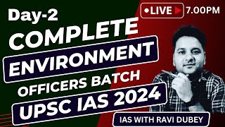 Complete Environment-2 | Biodiversity | UPSC IAS 2024 Prelims | Officer's Batch