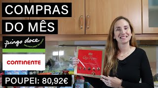 Compras do Mês de Dezembro - Pingo Doce + Continente