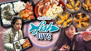 Seattle Food Tour | Trying the Best Seafood at Seattle Fish Guys