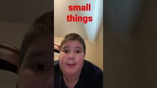 Small Things (part 1)￼