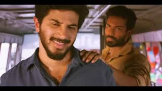 Dulquer Salmaan Malayalam Movie Scene - People complaint & Mass Fighting with theme song