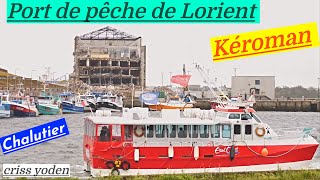 Bateaux de Pêche à Quai ; Chalutier ; Fileyeur ; Navire ; Kéroman ; Morbihan ; Bretagne Sud ; France