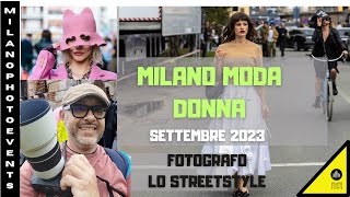 Milano Fashion Week donna settembre 2023 - fotografo lo streetstyle