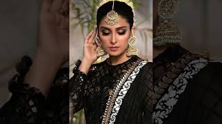 Ayezha Khan in Black Dress Looking Beautiful#ayezakhan#mein#wahaj #terebin #drama #pakistaniactress