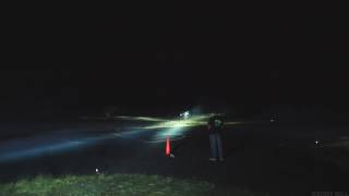 Demonstration of Proper Spotlight Setup and Use for RC Helicopters - Pilot MattB