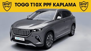 TOGG T10X ŞEFFAF KAPLAMA PPF TPU