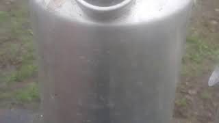 VID 40Kelly Kettle boiling