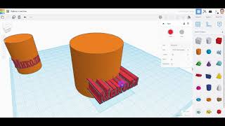 Робота з текстом у Tinkercad