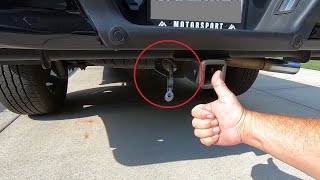 F150 Hitch Safety Chain Holes! Fixing Fords Dumbest Engineering Mistake!