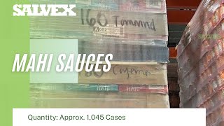 Virtual Product Inspection at Salvex - Mahi Sauces (1,045 Cases)