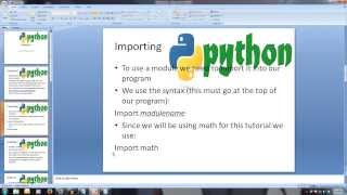 Python Beginner Tutorial 9 - Modules