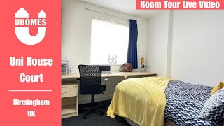 The Cheap Student Accommodation In Birmingham - Uni House Court [Room Tour]