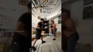 Entrenamiento de un campeón, mi hijo