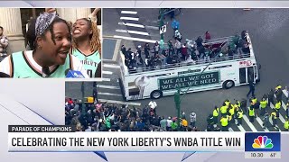 New York Liberty Championship Parade 2024 | NBC New York