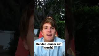 Kendall Jenner REAL net worth??! #shorts #kendalljenner #networth #supermodel