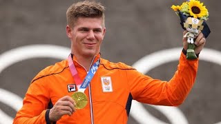 Netherlands Niek Kimmann win Gold medal in men's BMX Racing final | Tokyo Olympics 2020 #Shorts