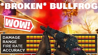 *NEW* BROKEN BULLFROG! THE NEW KING OF SMGs (BEST BULLFROG CLASS IN WARZONE)