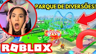 VICK NO PARQUE DE DIVERSÕES!| Roblox - Rollercoaster Tycoon