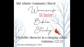 Women's Winter Bible Study Week 2 1-19-23