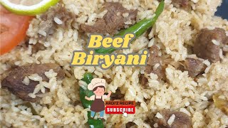 How to Cook Tasty Beef Biryani Easily || Easy Beef Biryani Recipe || গরুর মাংসের বিরিয়ানি