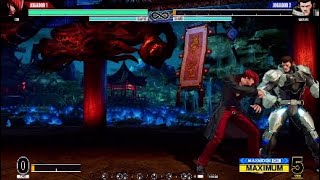 KOF XV Iori  stun combo