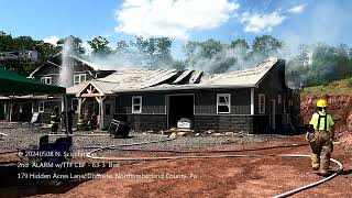 20240508 2nd Alarm w TTF Hidden Acres Lane, Dornsife, Northumberland County, Pa