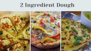 Surprising 3 Ways to Use 2-Ingredient Dough - Dinner Sorted!