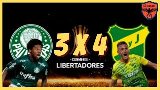 PALMEIRAS 3X4 DEFENSA Y JUSTICIA - [MELHORES MOMENTOS]  LIBERTADORES