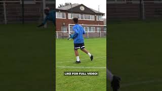 STUNNING FREE KICK vs BEAST GK! 💫  #Shorts