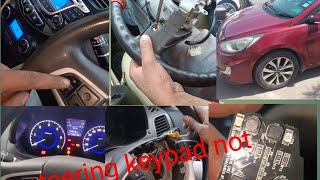 how to steering keypad not working #car #electrician #carac #hyundai #verna #viral #video #shot