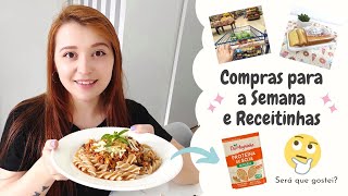 Compras para a Semana e Receitinhas | Thayná Vale - Meu Studio