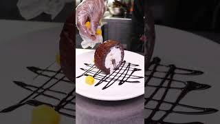 How to Make Choco Roulade by Uncle Cheffy Malate for Sweets Lovers! #shorts #foodgasm #grabfood