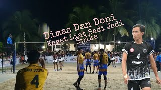 Sadi Setter Terbaik Manjakan Doni Dimas Arsil CS Saat Tarkam Kendari  #dimassaputra #doniharyono